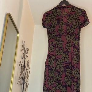 UO floral midi dress